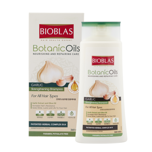 [Bioblas]비오블라스 보타닉오일 샴푸(360ml) 모발영양 4가지 솔루션 염색모발 손상모 스트레스탈모 천연성분